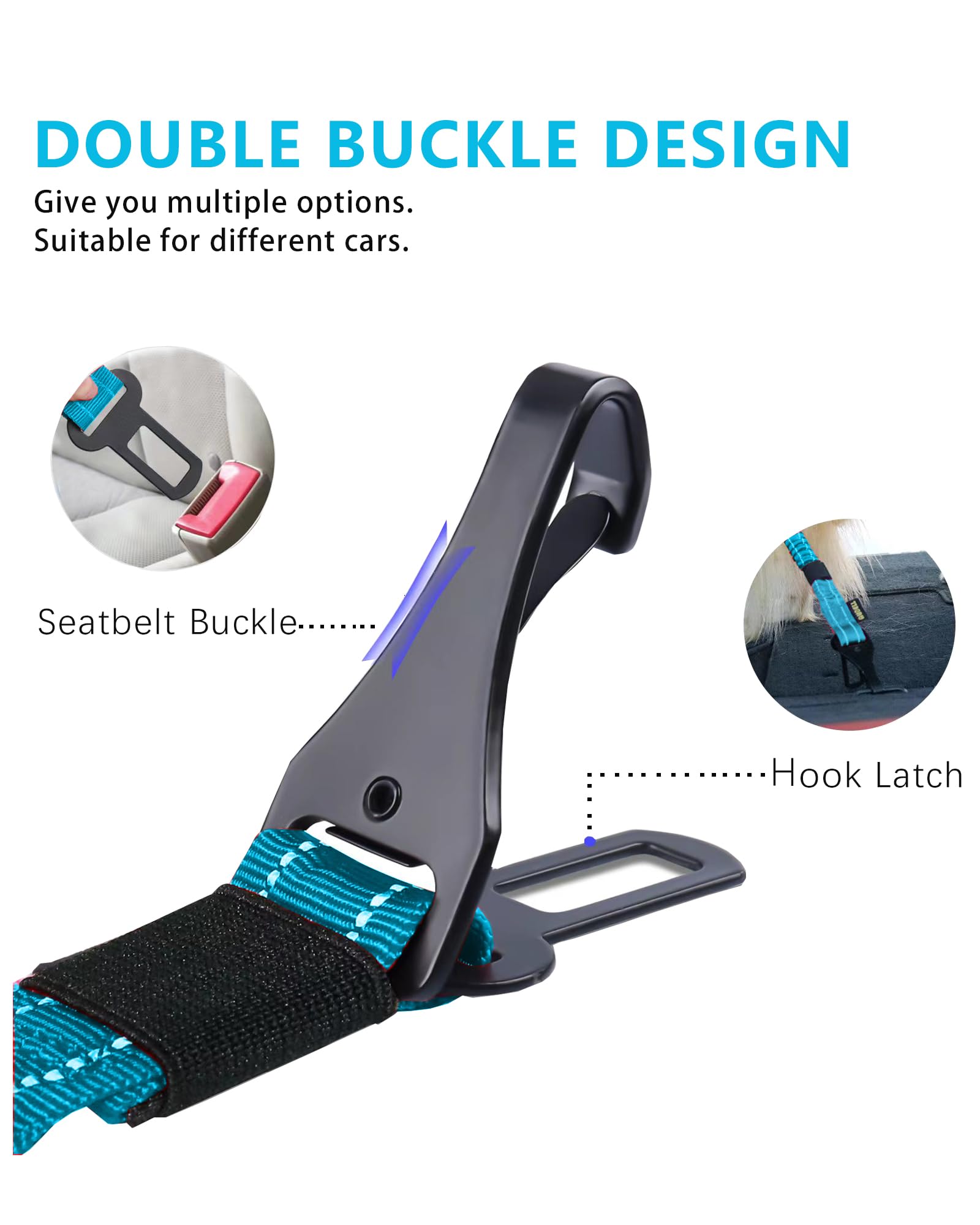 AUBELL elasticite-bungee amortit les secousses pendant le trajet.