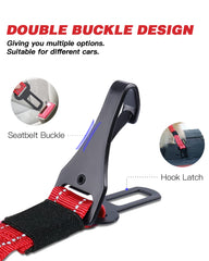 AUBELL mousqueton zinc alliage rotation 360°, sécurité renforcée.