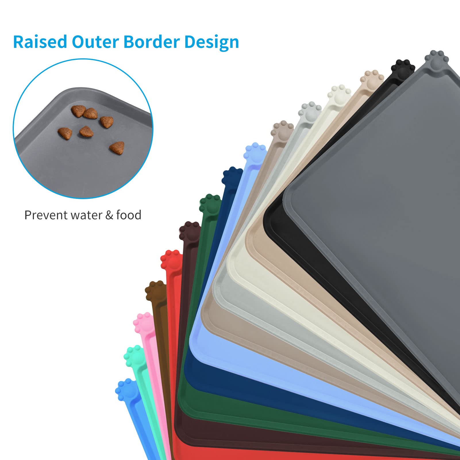 AUDWUD tapis-pieds-petits-design-pratique, prise en main facile