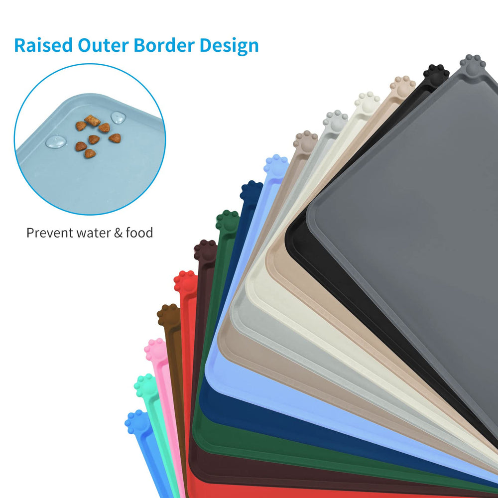 AUDWUD tapis silicone anti-dérapant, base stable pour bols.