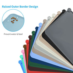 AUDWUD tapis silicone anti-dérapant, base stable pour bols.