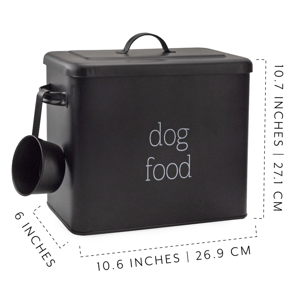 AuldHome Design Canister noir rétro – doseuse 2/3 tasse en évidence.