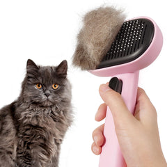 Brosse Aumuca pour chat en intérieur, capture rapide des poils et réduction des résidus sur les meubles