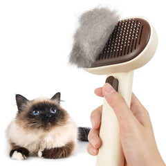 Brosse Aumuca pour chats et chiens éliminant les poils morts en douceur