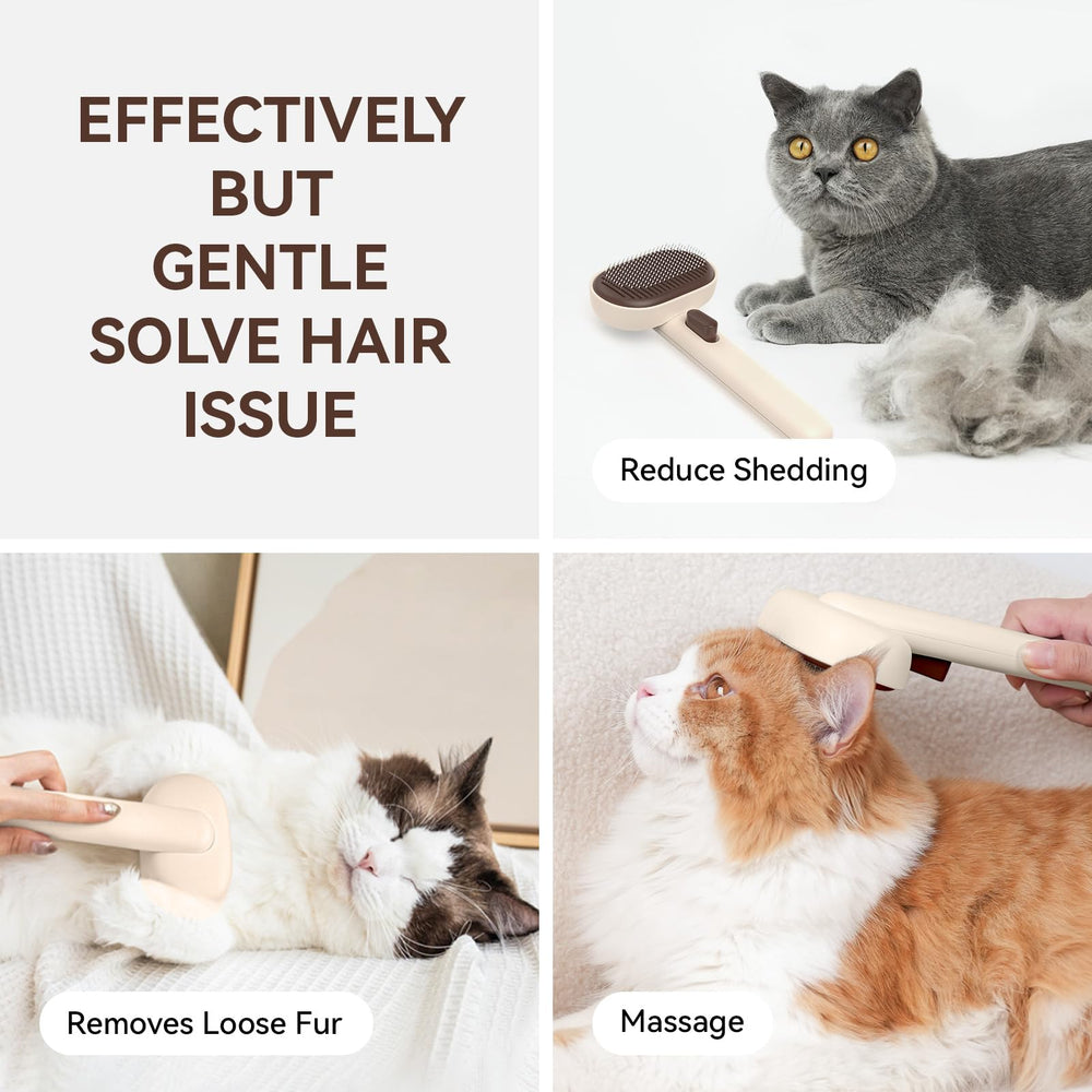 Brosse Aumuca démêle rapidement les poils courts