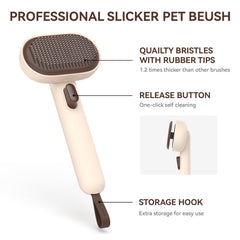 Brosse Aumuca offre un massage doux du pelage