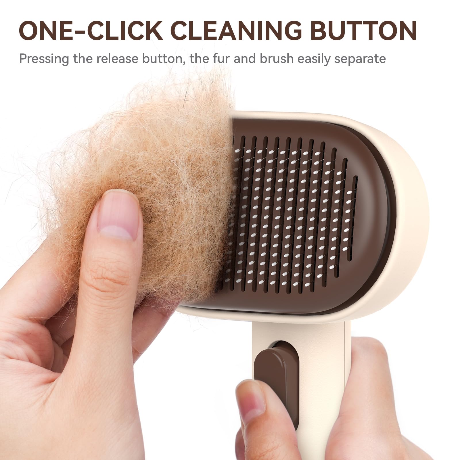 Brosse Aumuca avec poignée ergonomique pour une prise en main confortable