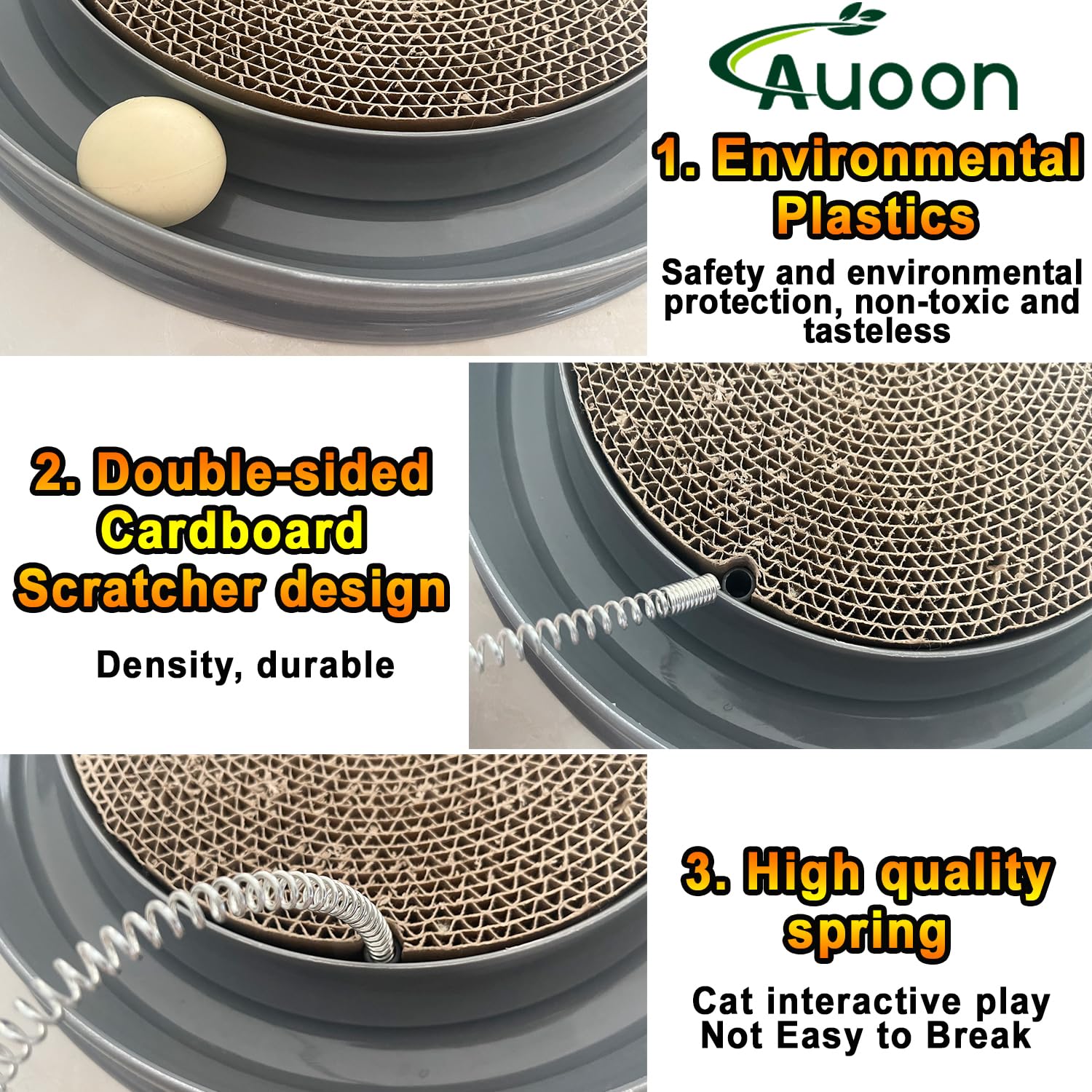 AUOON design-ronde-compact s’intègre facilement dans votre espace.