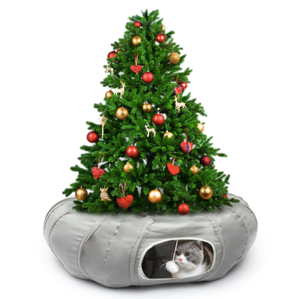 AUOON tunnel-chat-durable-nettoyage-facile: matériaux résistants et entretien simple.