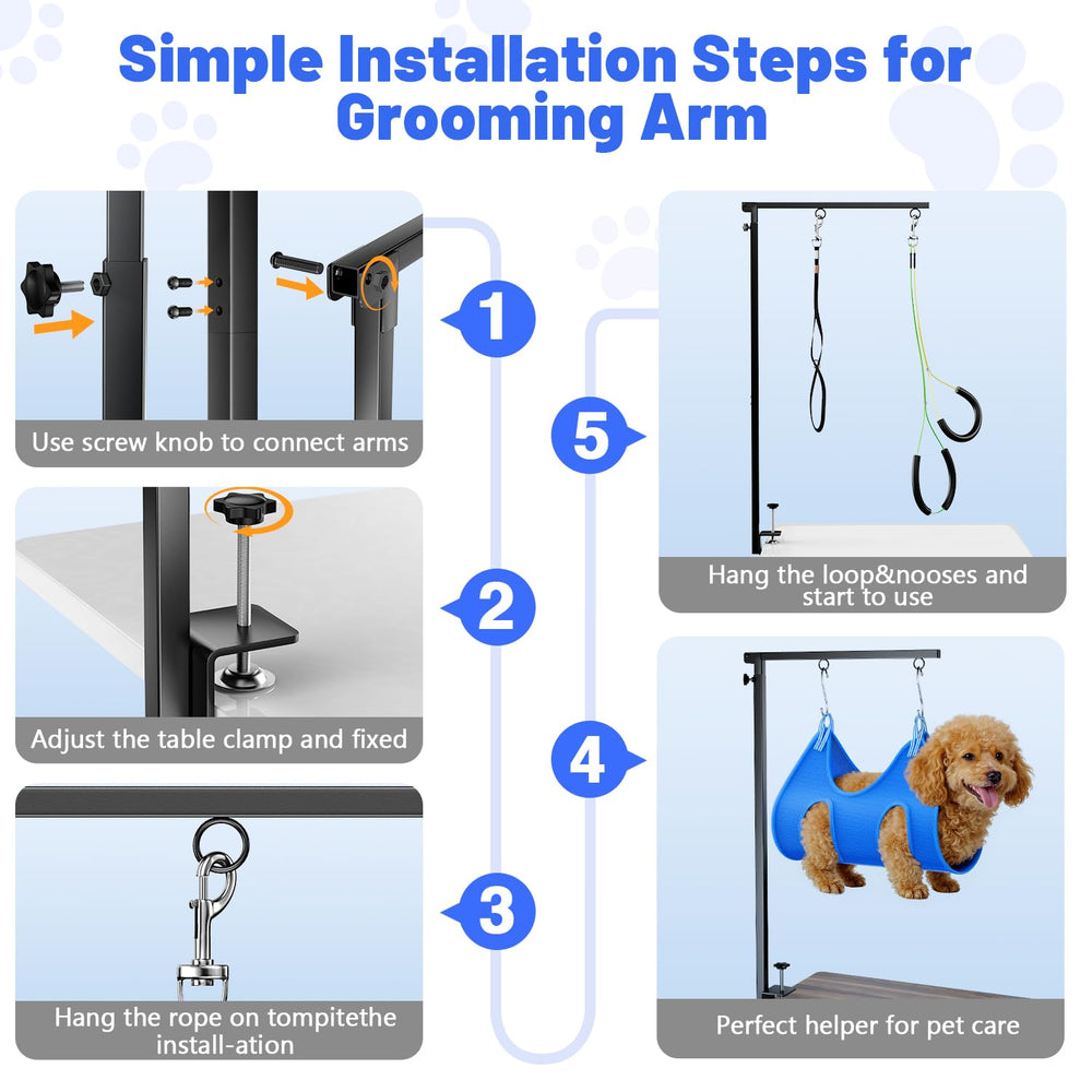 AUORC systeme-de-fixation-table-jusqu-a-2-pouces installation stable