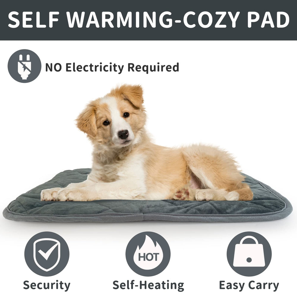 Tapis thermique AUPETEK pour chat extérieur, parfait pour les sorties froides.