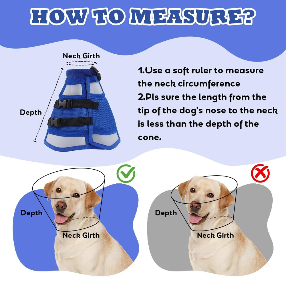 AuraPaw cone protection pour plaies, convient après chirurgie et soins.
