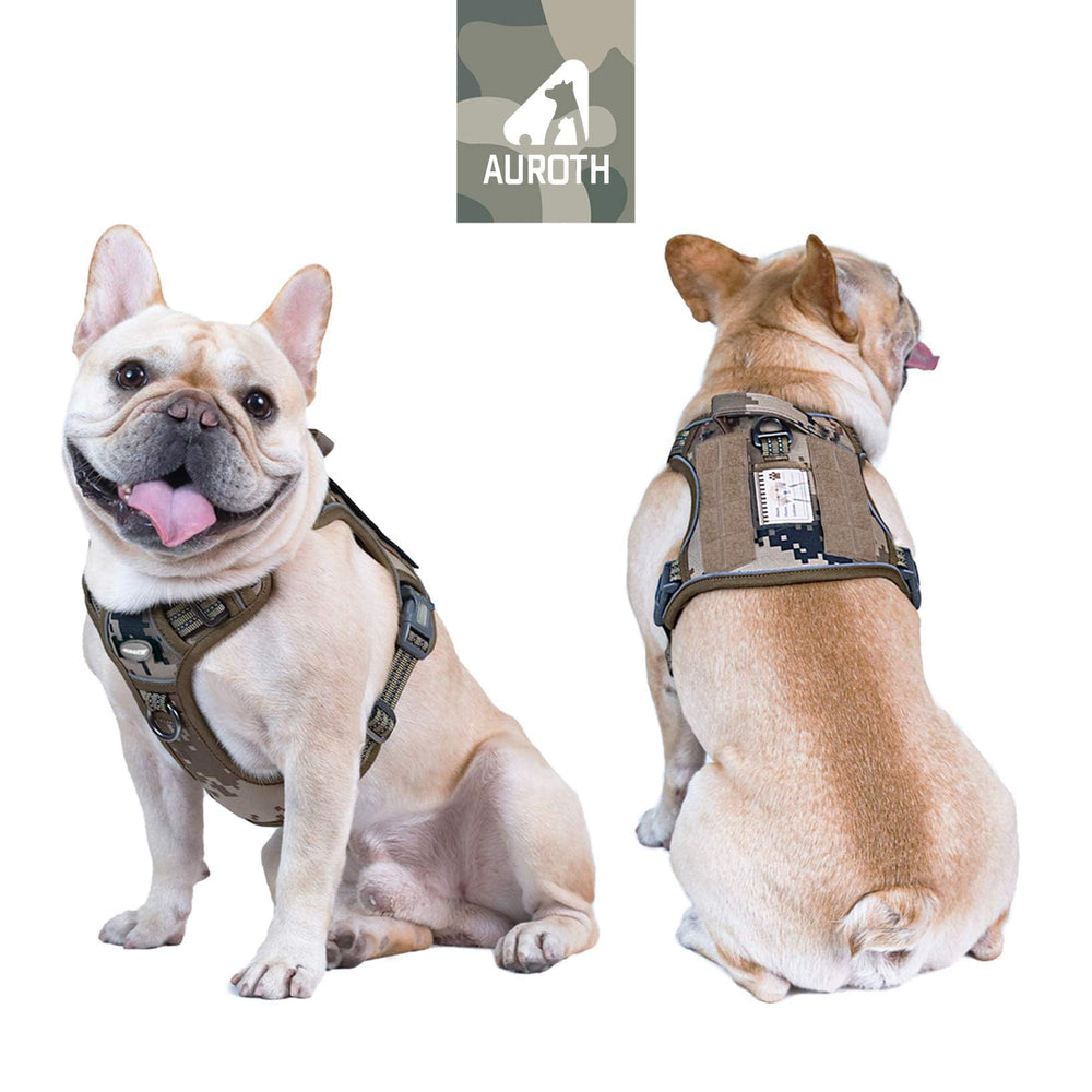 AUROTH harnais chien ajustement rapide et boucles faciles pour mettre et enlever.