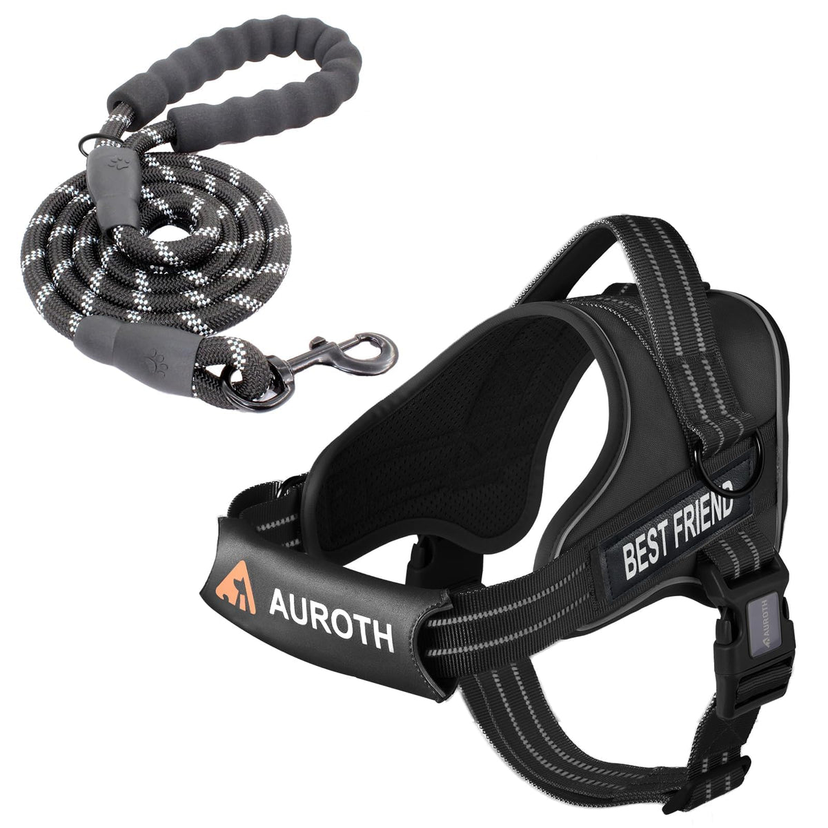 AUROTH harnais chien non tir pour promenades confortables et contrôlées