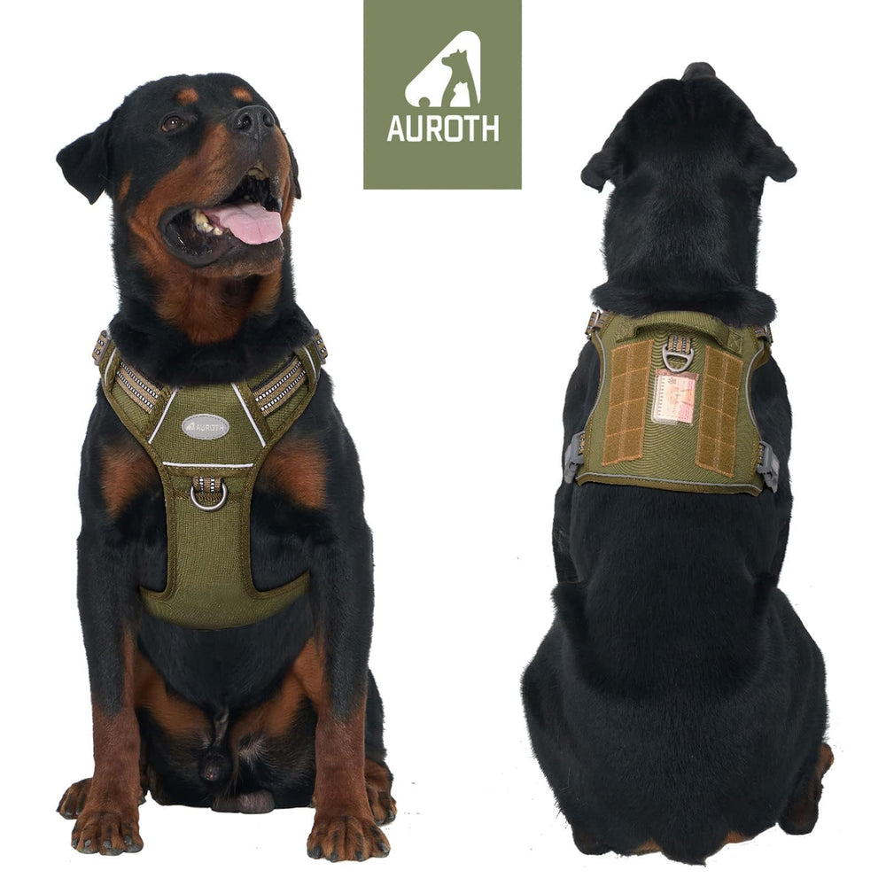 AUROTH harnais tactique avec réglages simples et quatre anneaux métalliques.