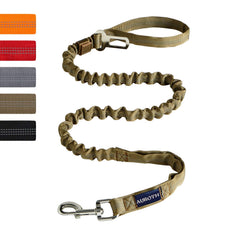 AUROTH Laisse Bungee durable avec poignées rembourrées pour un contrôle confortable des grands chiens