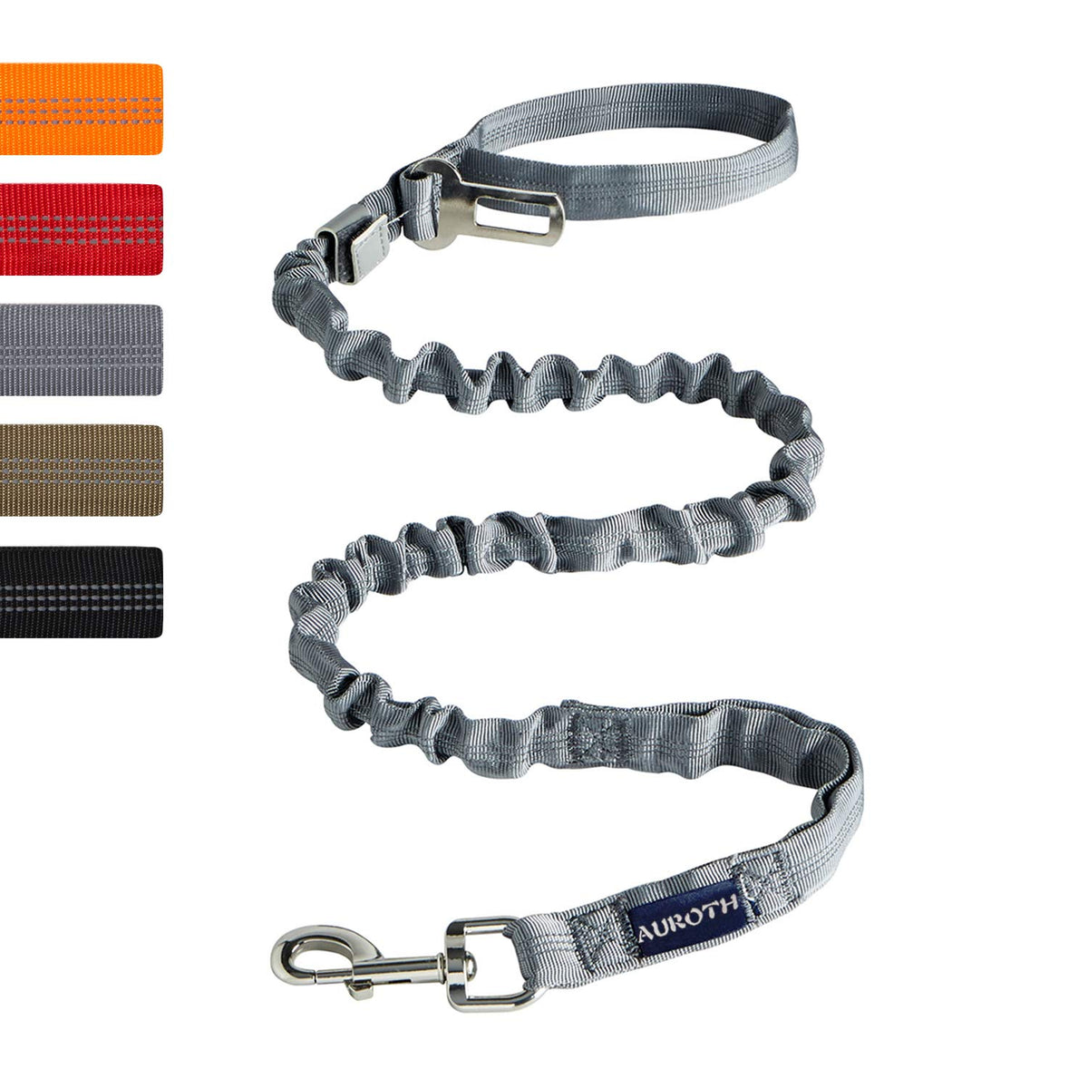 AUROTH Laisse pour chiens lourds avec poignée rembourrée supérieure pour balades confortables