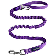 AUROTH laisse avec poignee rembourree haute pour promenades confortables.