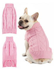 Pull AURUZA pour chien doux et chaud, parfait pour les promenades quotidiennes.