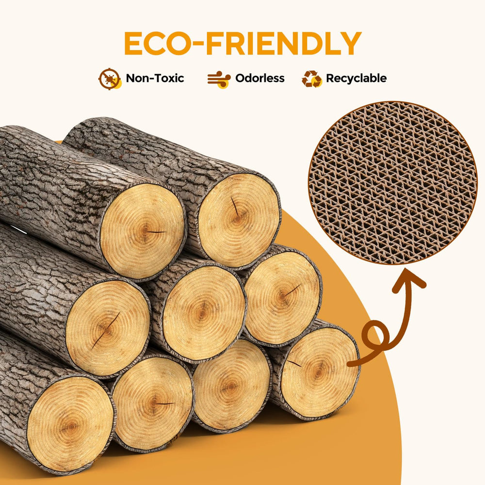 AUSCAT carton durable naturel – matériaux écologiques et sûrs pour les pattes.
