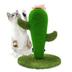 AUSCAT post-griffage chat cactus 17 pouces en sisal naturel.