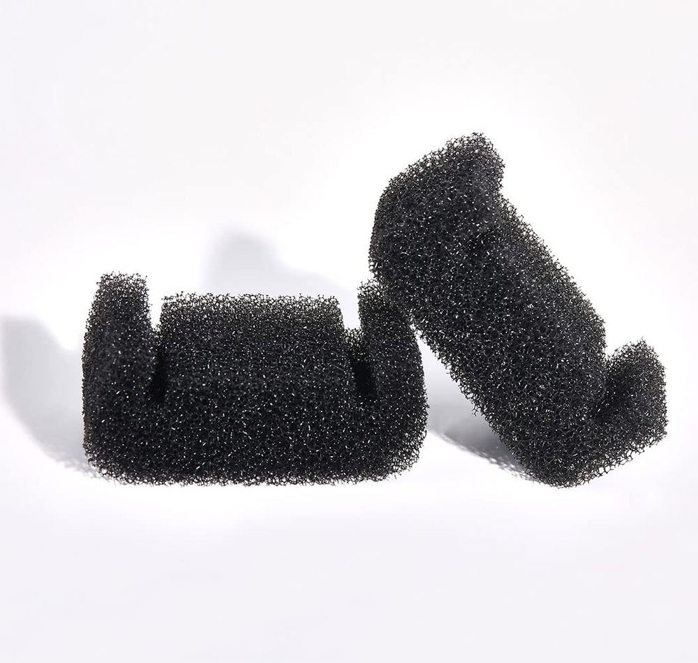 Éponges AUTSEEYS pré-filtre fontaine chat inox, prévention des dépôts et filtration efficace.