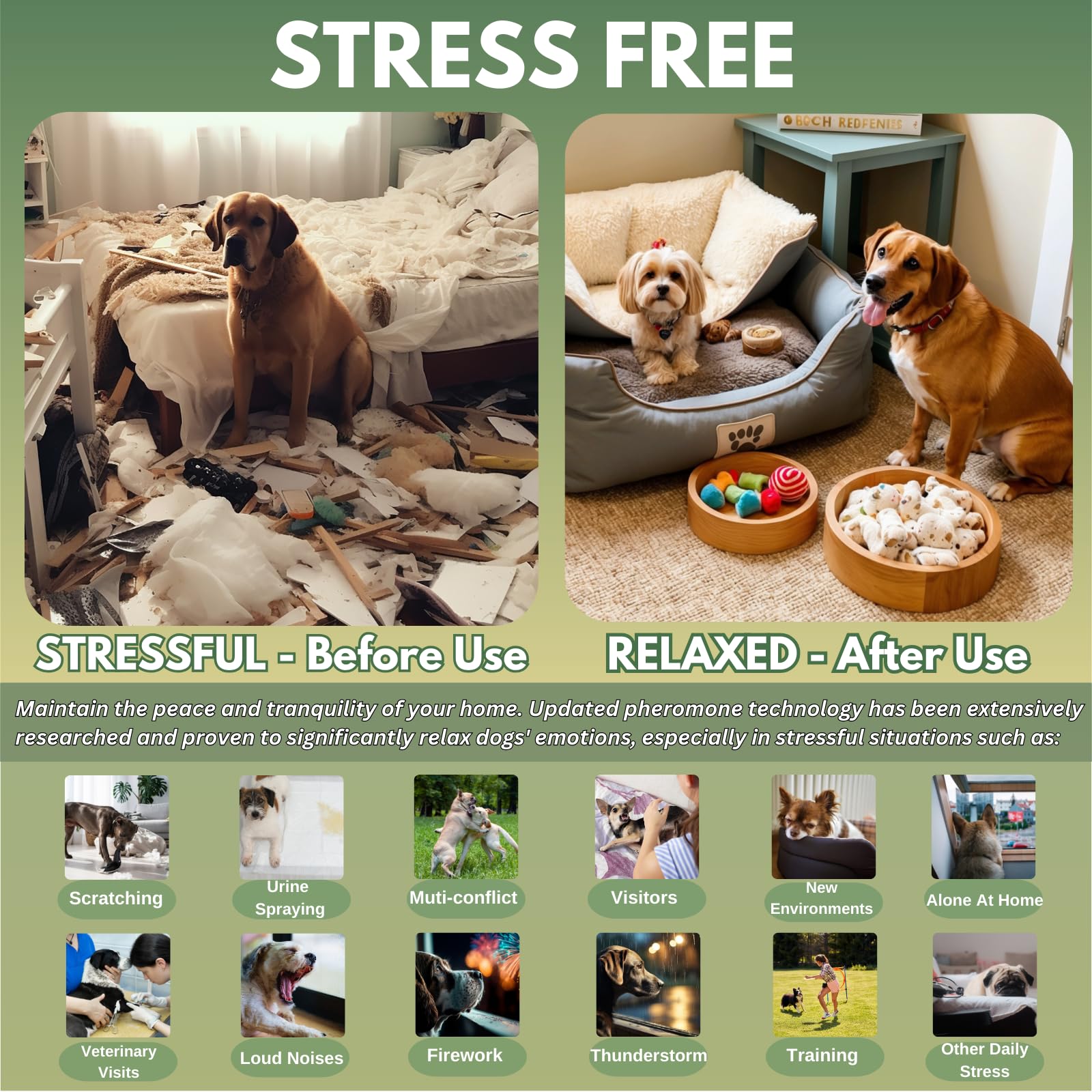 AutumnNest diffusion-pheromone-chien usage quotidien-maison