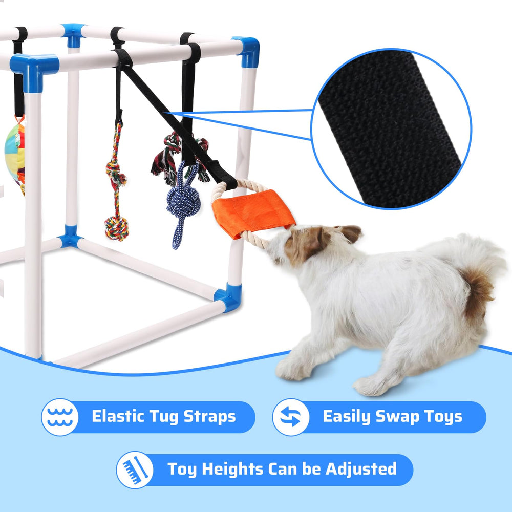 Autyomo Puppy Play Gym jouets interactifs suspendus stimulent l’esprit des chiots.