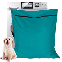 AUXSOUL sac-lavage-animaux grand-format réduit les poils dans la machine