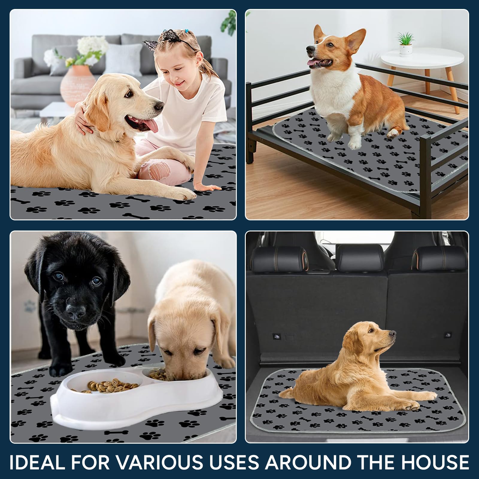 Avalon Care Tapis réutilisable et écologique: option durable et économique.