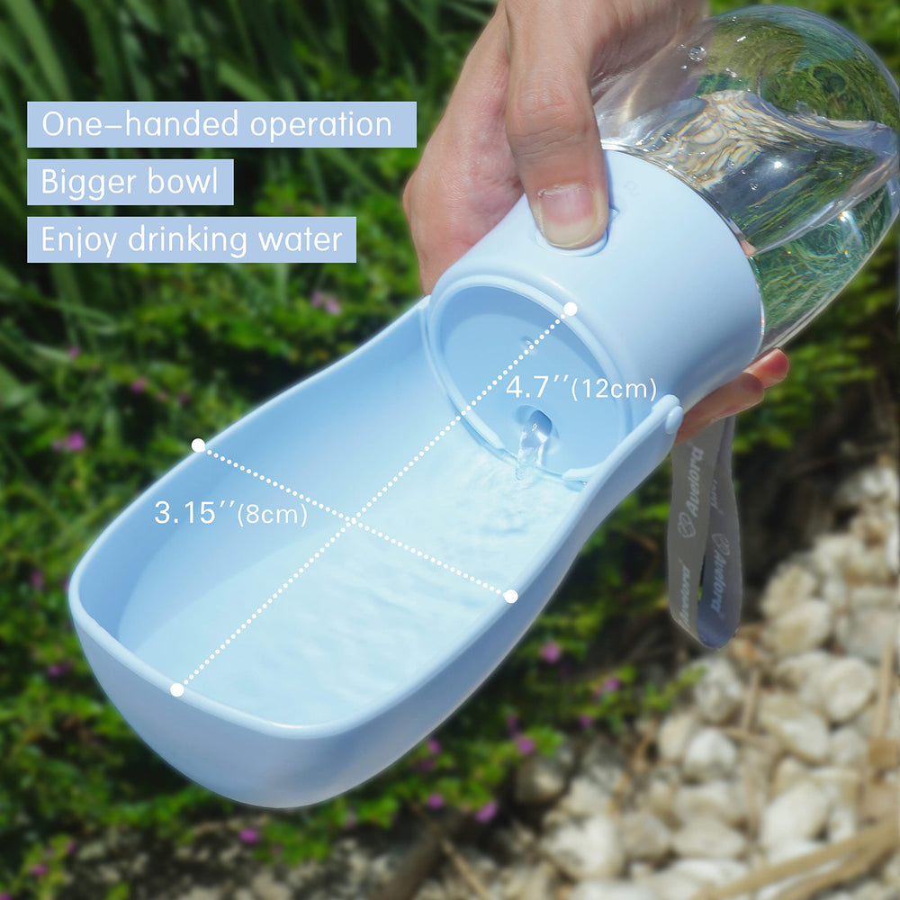 Gourde AVELORA pliable lavable au lave-vaisselle.