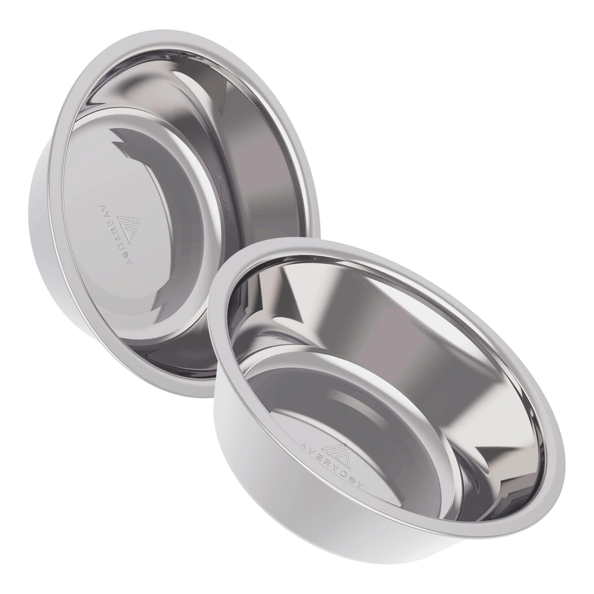 Bol Averyday en acier inox 304, 6 tasses, compatible avec les supports élevés.