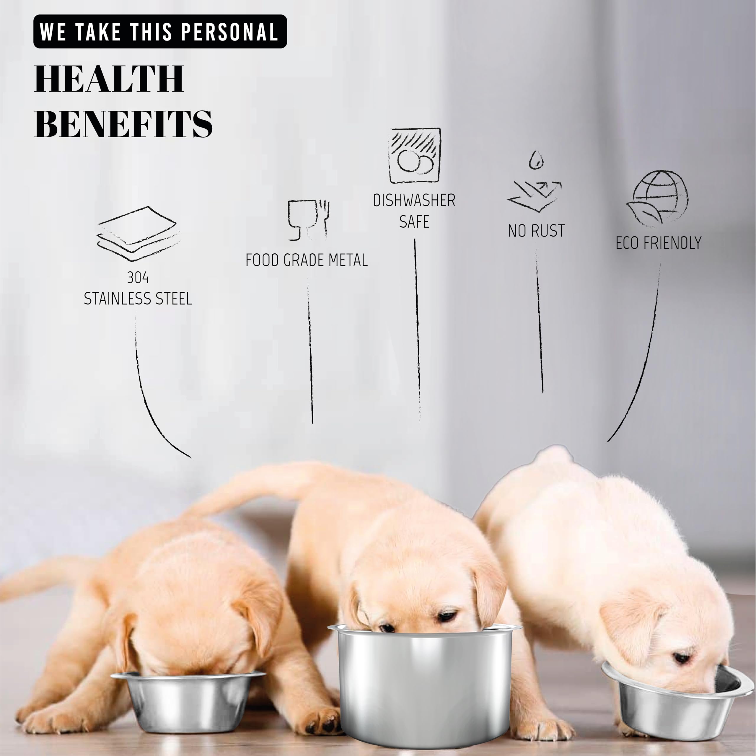 Bol Averyday résistant aux morsures et rayures pour chiens actifs.
