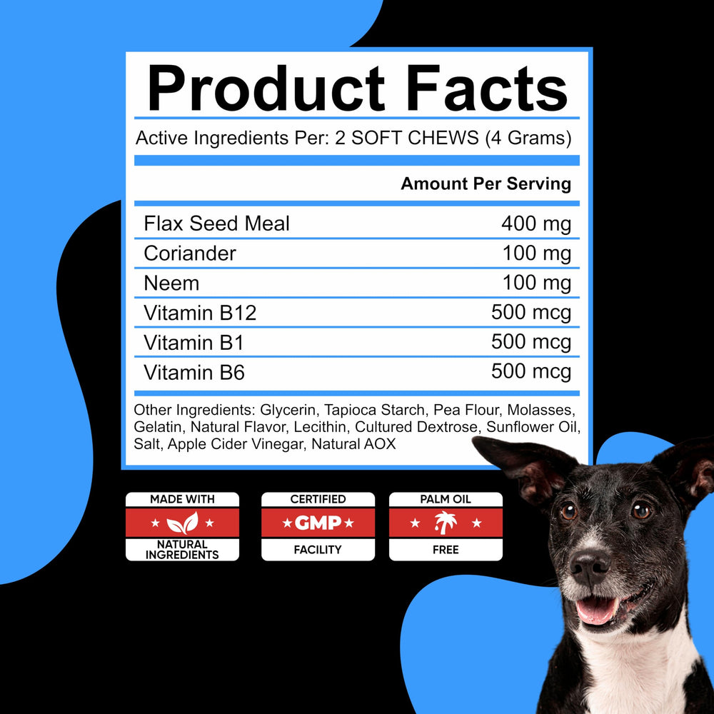 Avid Paws Label Qualité USA; produit fiable et conforme.