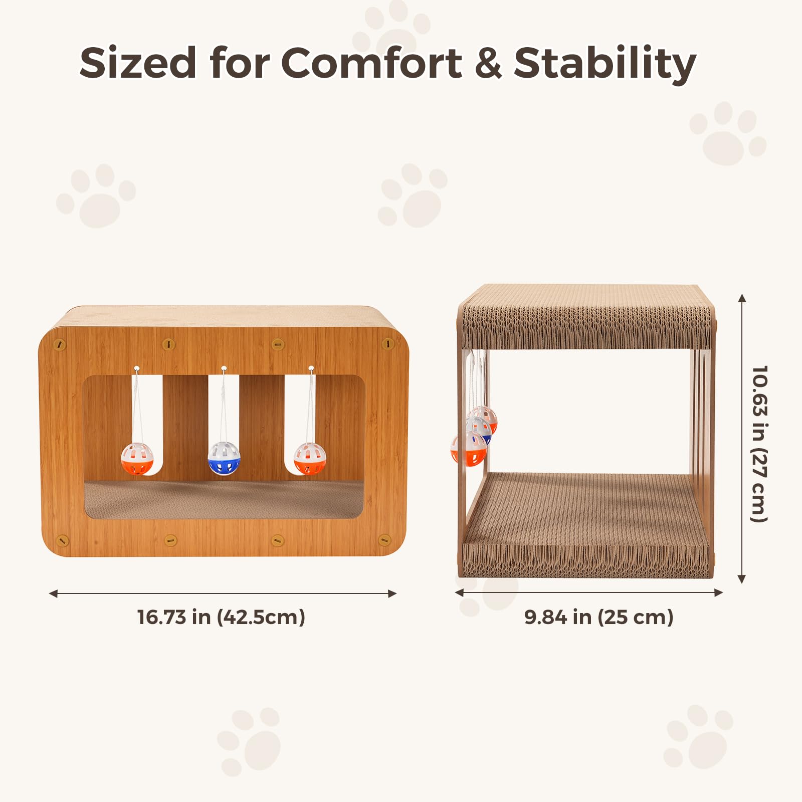 Avont grattoir-assemblage-rapide, montage sans effort et rapide.