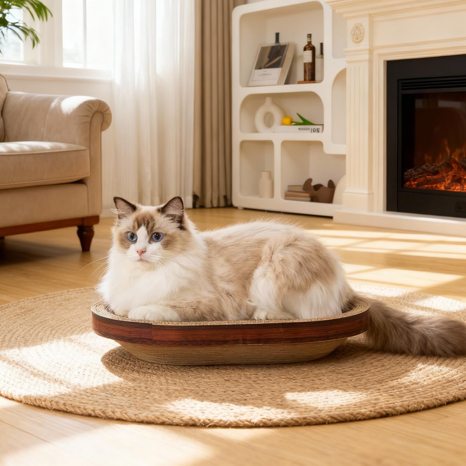 Avont nid chat bol, lit confortable pour le repos