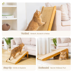 Avont tapis sisal durable résistant aux griffes et à l’humidité.