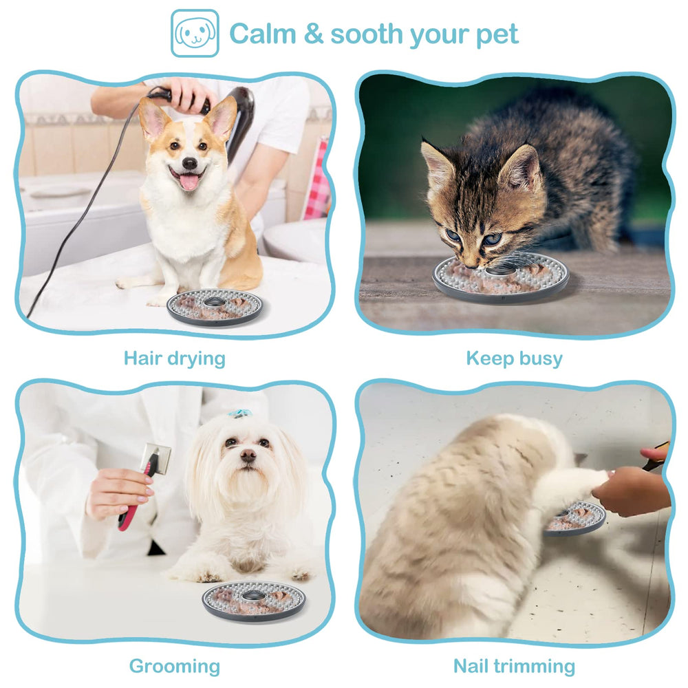 Avont tapis de léchage, effet apaisant lors du grooming et des soins