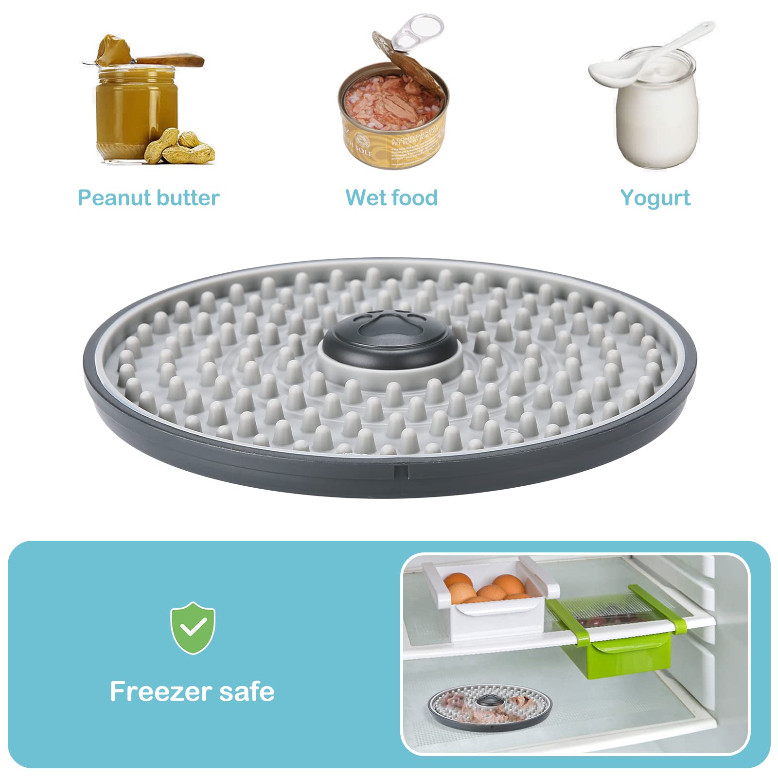 Avont tapis de léchage, nettoyage pratique au lave-vaisselle