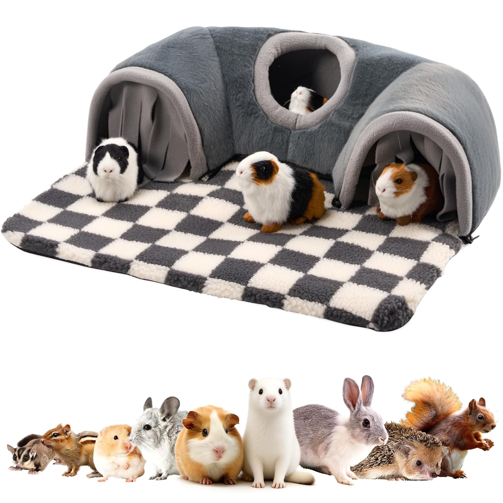 Avont tunnel abri pour petit animal, confort et sécurité.