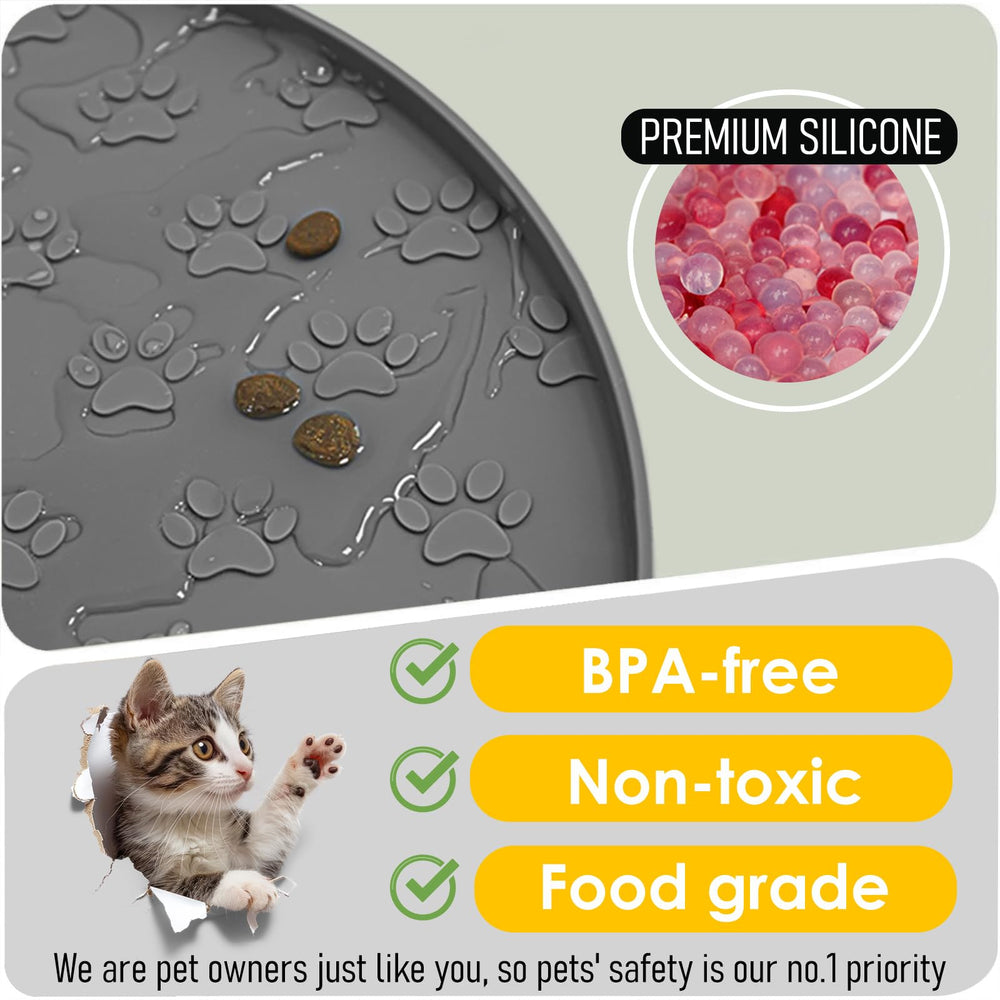 AVYDIIF tapis-sans BPA durable gris: matériau sûr et résistant