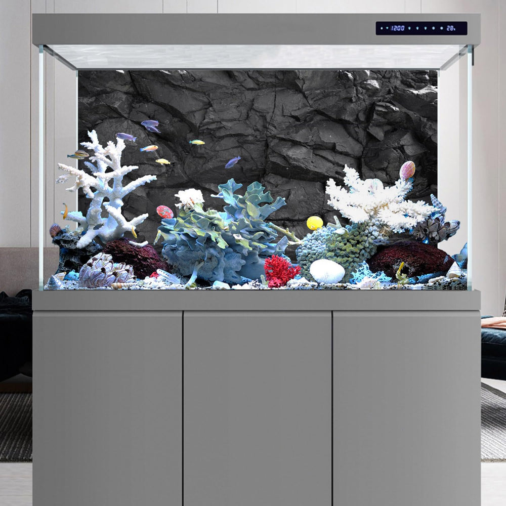 AWERT fond terrarium pierre naturelle, ambiance naturelle et sereine