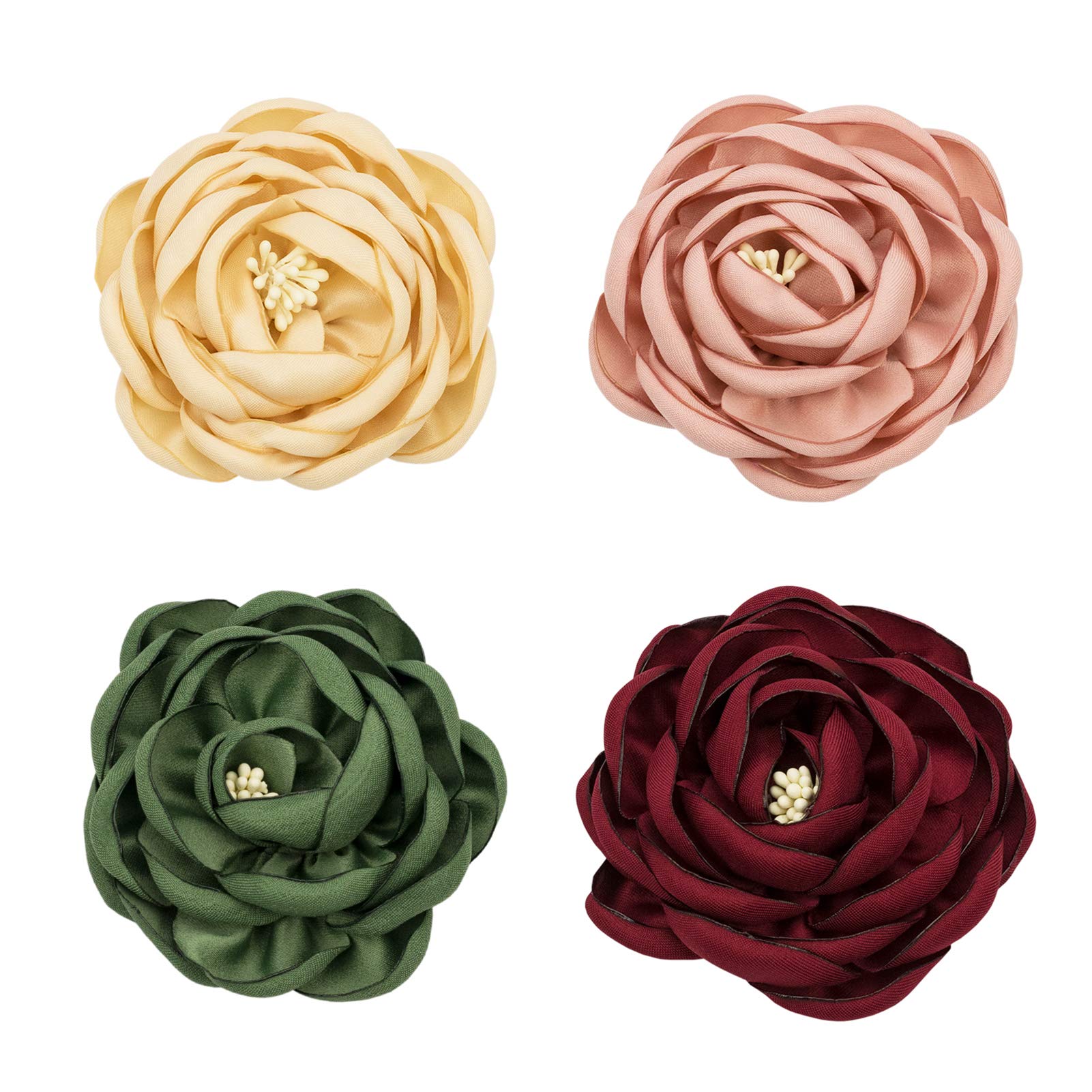 Awgusu fleurs à enfiler pour collier chien, couleur vive et légères.