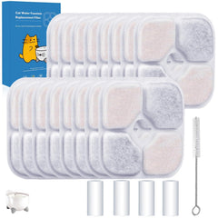Filtre AWoHH pour Catit PIXI, filtration triple action pour eau plus fraîche et limpide