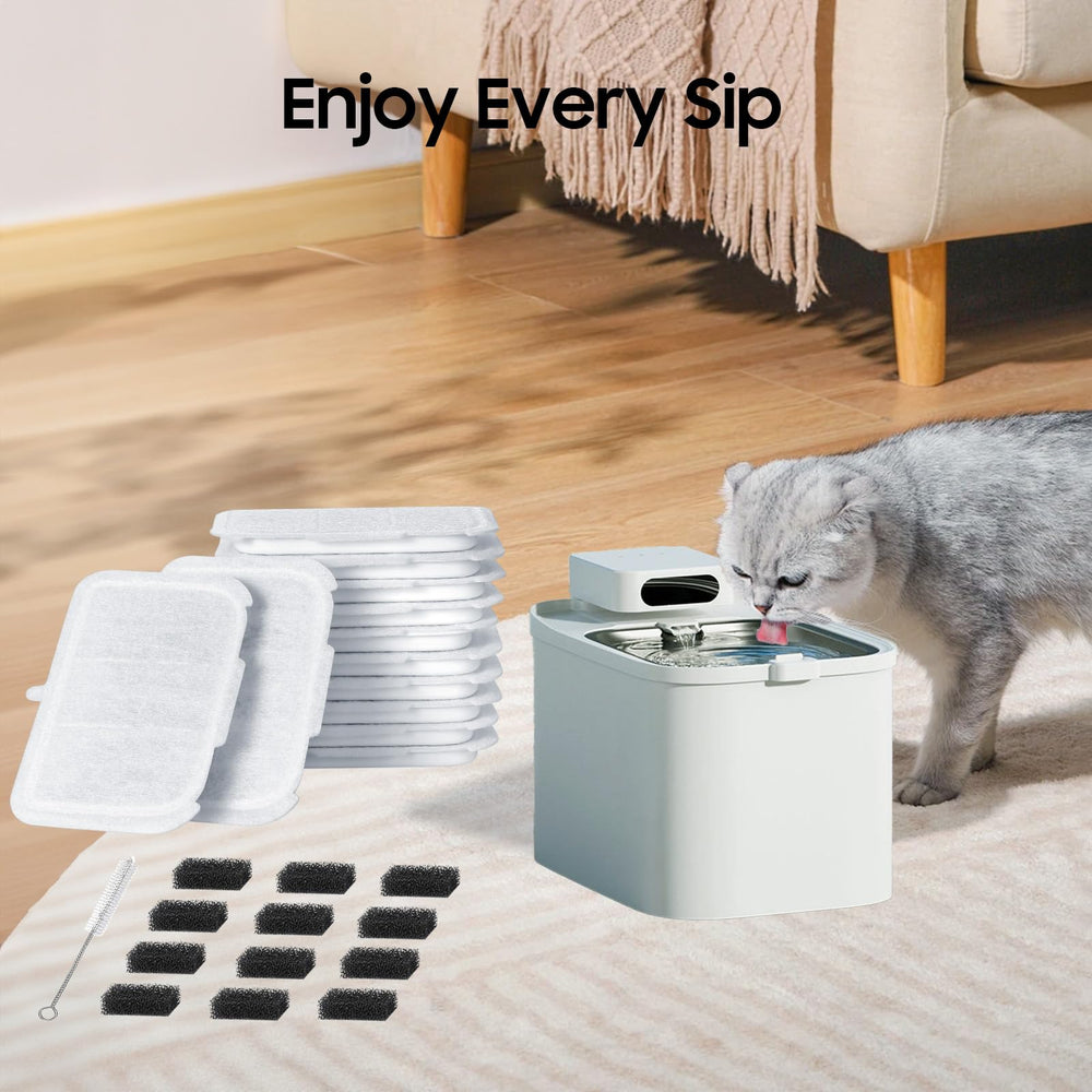 AWoHH kit entretien fontaine chat, composants et accessoires