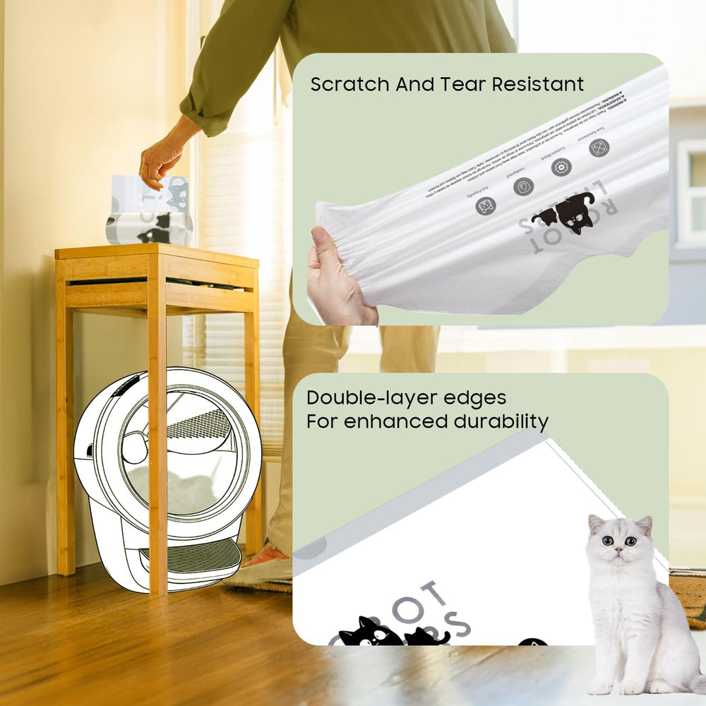AWoHH sacs-litiere-resiste-aux-odeurs: isolation efficace des déchets.