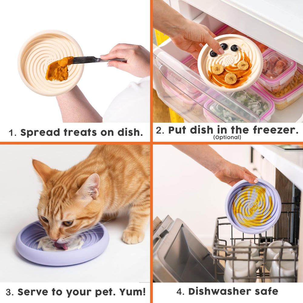 Utilisation au congélateur et micro-ondes avec silicone Awoo, friandises maison.