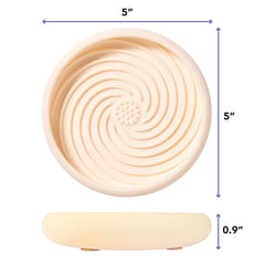 Awoo plat à lécher avec ventouses pour fixation stable sur surface lisse.
