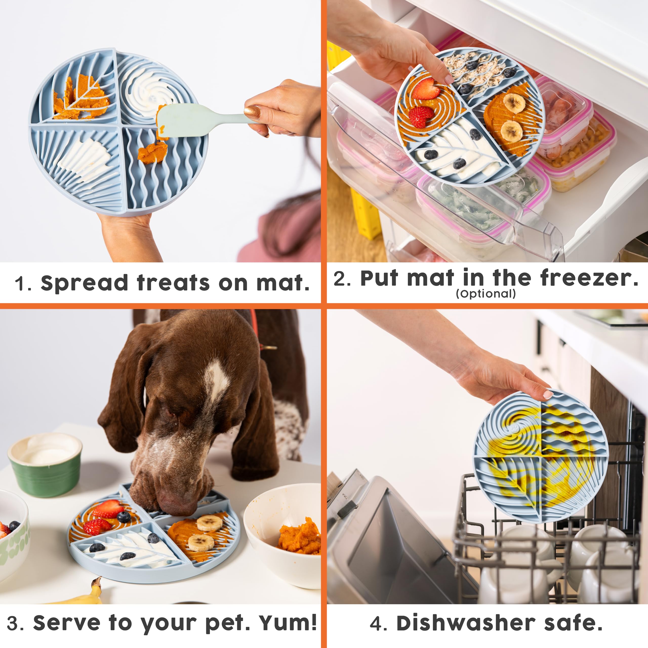 Awoo Paradis peut aider à réduire l’anxiete lors du toilettage et soins.
