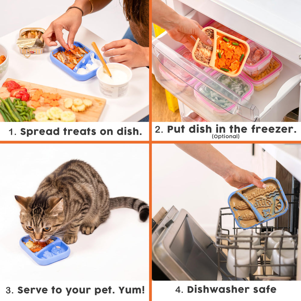 Awoo Sardina, silicone sans BPA pour des repas sûrs et propres.